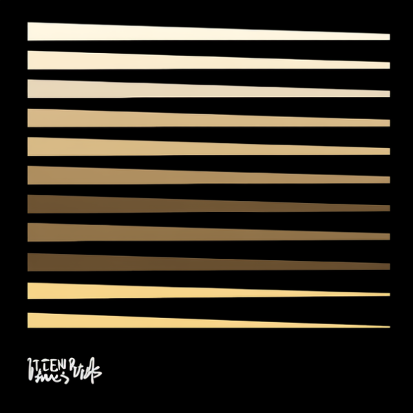 金渐层色号图解