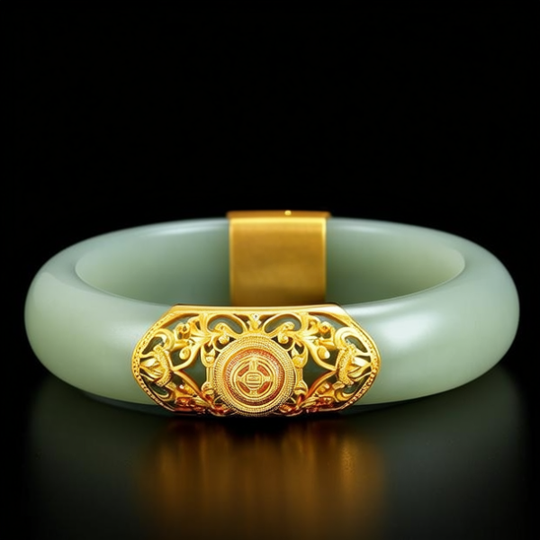 金包玉手镯图片