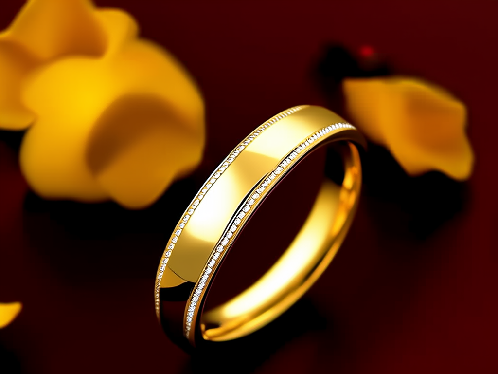 黄金戒指图片价格