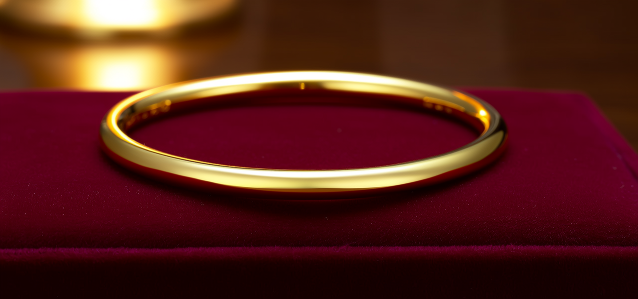 50克的金手镯图片