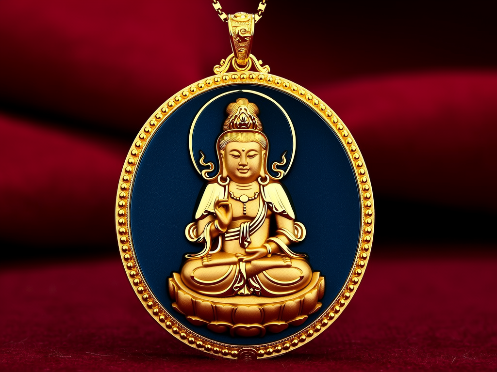观音金吊坠图片大全