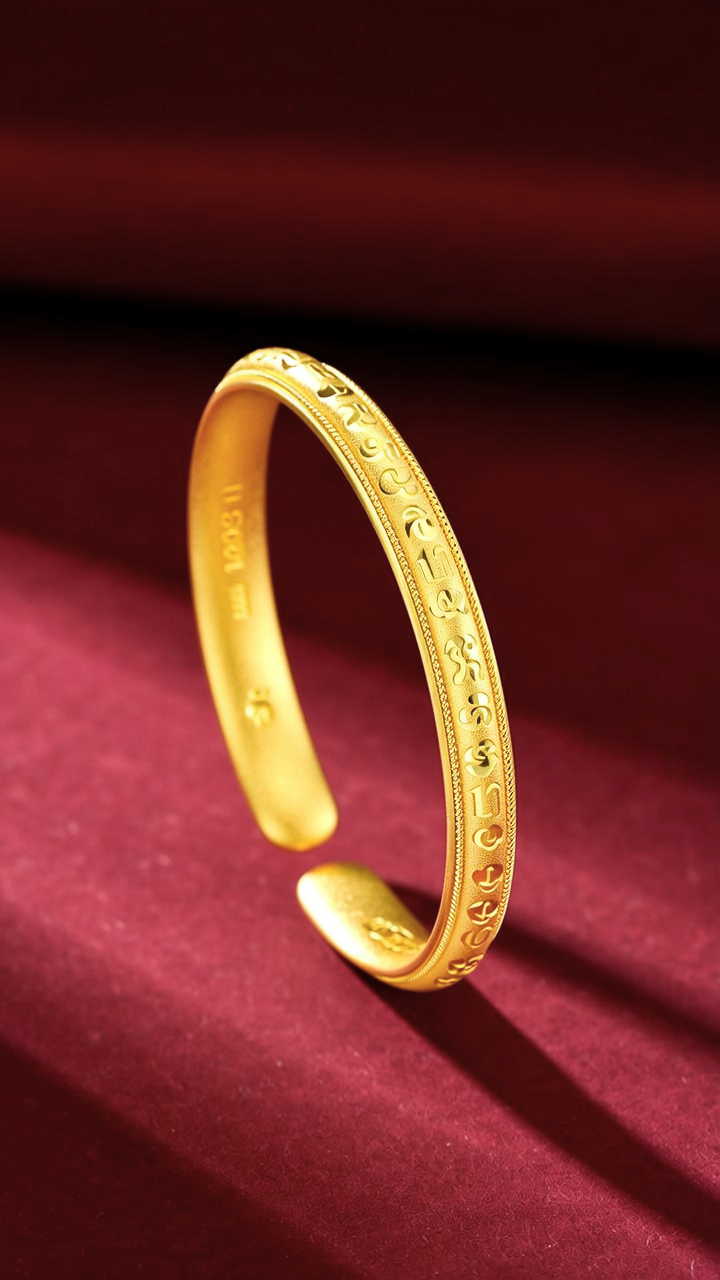 150克黄金手镯图片
