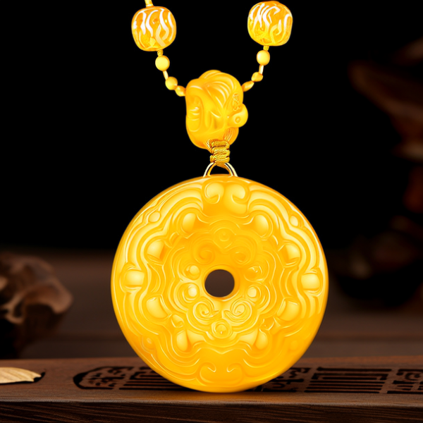 黄金吊坠男款图片大全